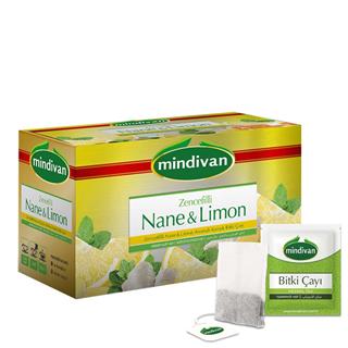 Nane Limon Zencefil Çayı 20Li Bitki Çayı