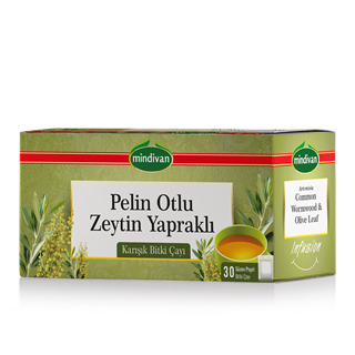 Pelin Otlu & Zeytin Yapraklı Karışık Bitki Çayı 30 Lu Süzen Poşet