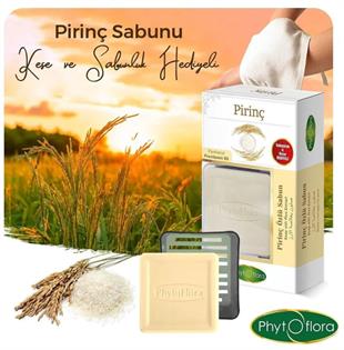 Pirinç Özlü Sabun Kese Ve Sabunluk Hediyeli 125 G