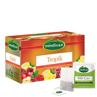 Tropik Aromalı Karışık Meyve Çayı 20Li Bitki Çayı