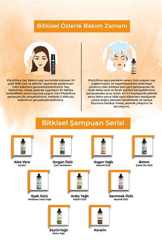Argan Yağlı Botanik Özlü Bitkisel Şampuan