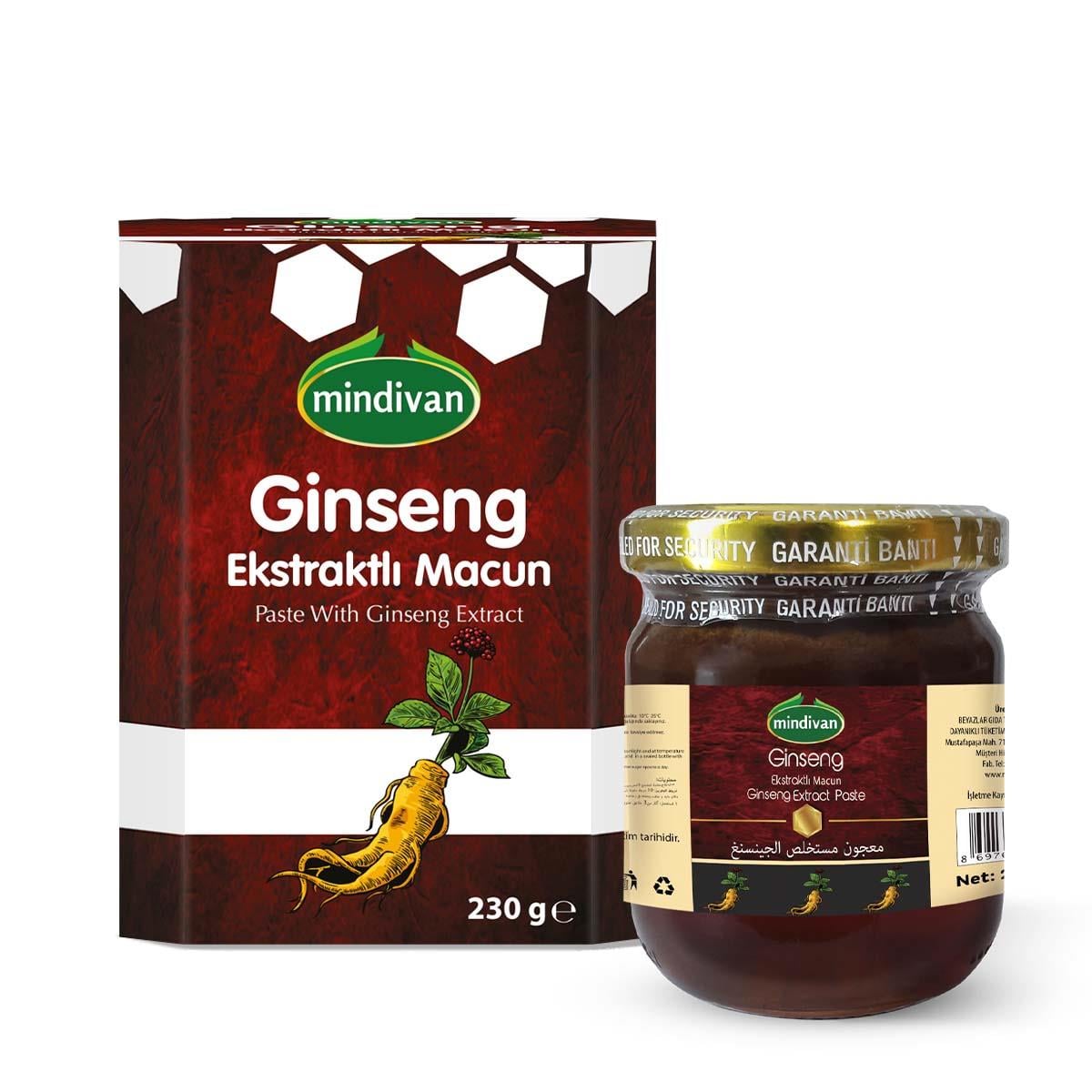 Ginseng Ekstraktlı Macun