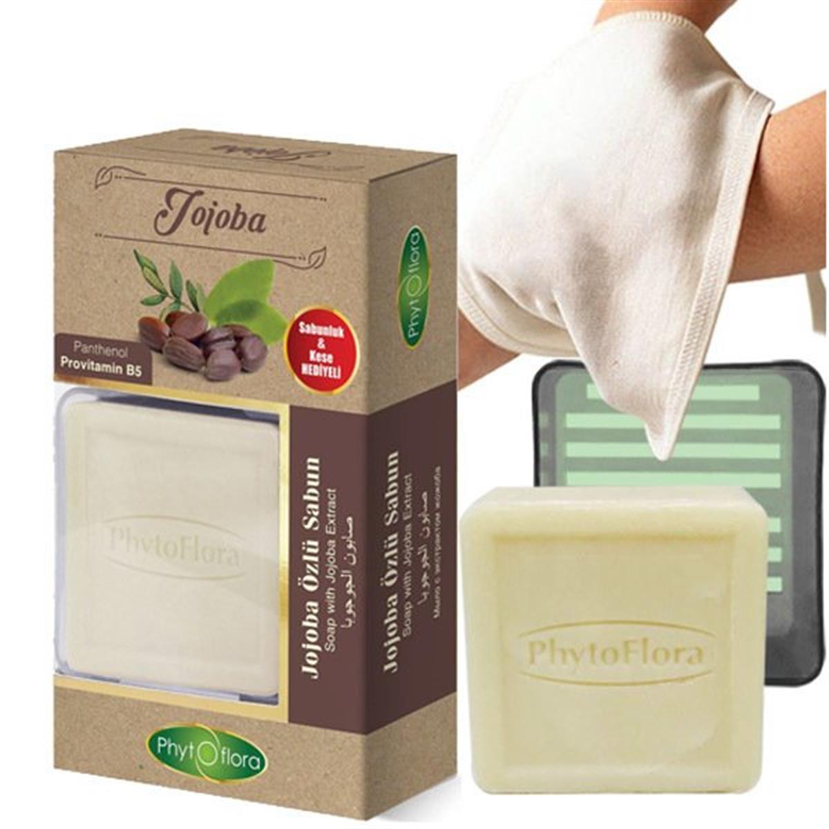 Jojoba Özlü Sabun Kese ve Sabunluk Hediyeli