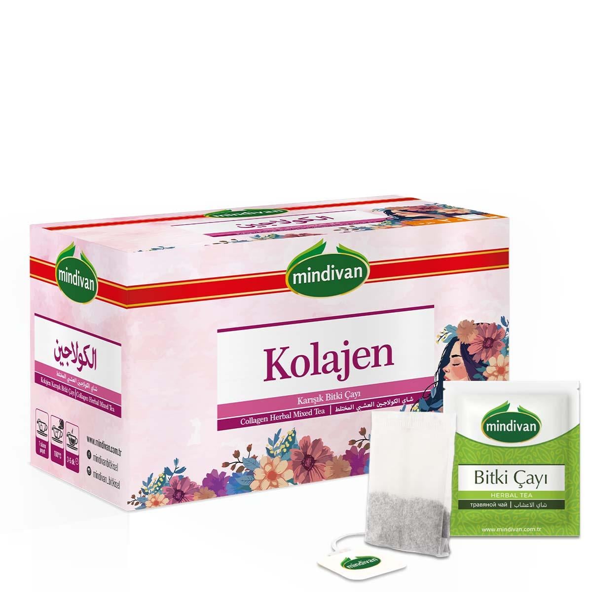 MİNDİVAN KOLAJEN ÇAYI 20 Lİ