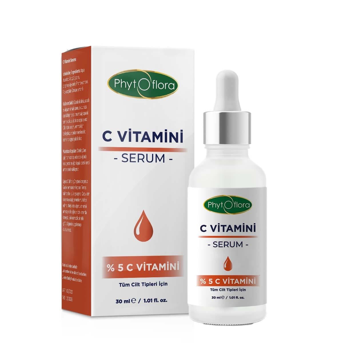 PHYTO FLORA C VİTAMİNİ SERUM 30 ML