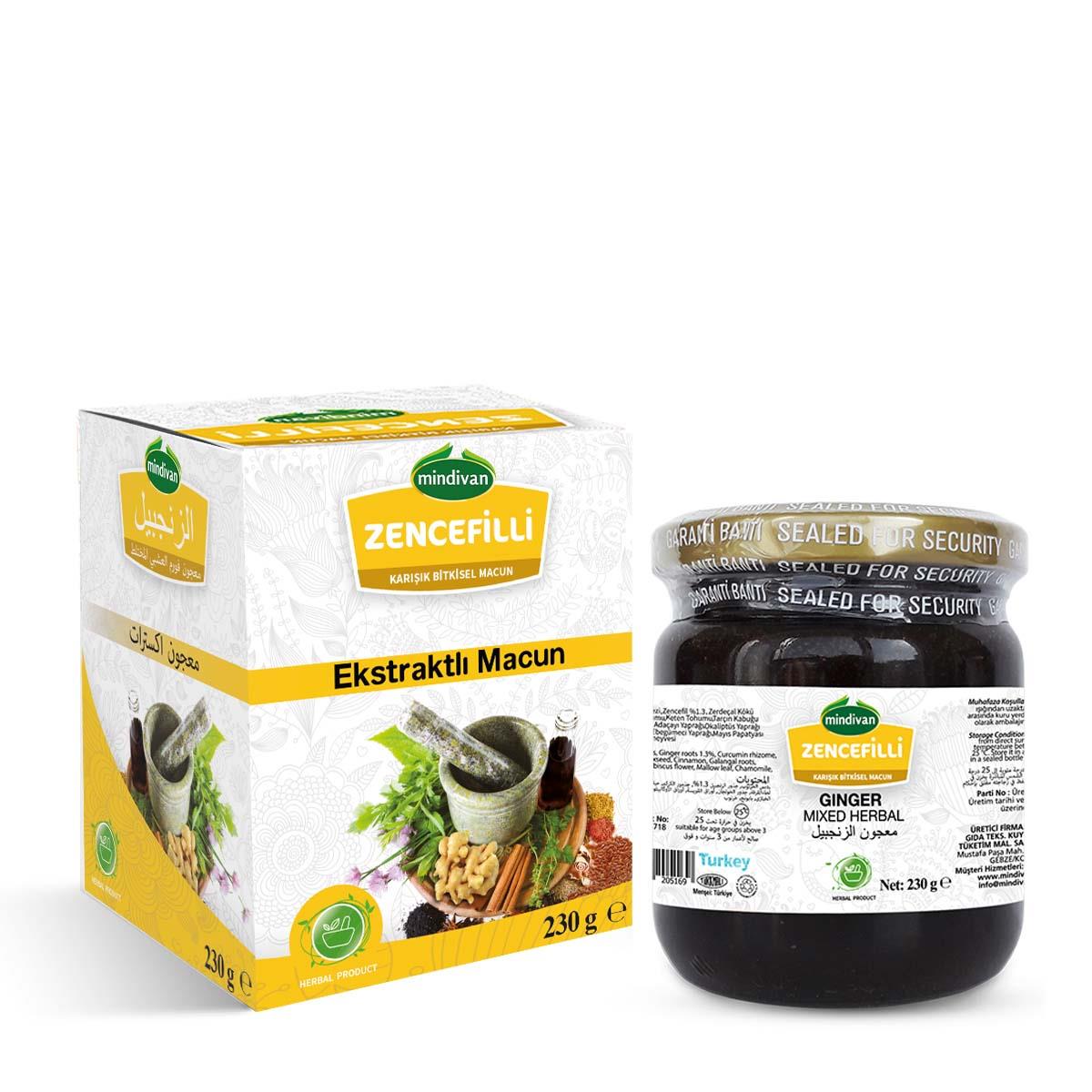 Zencefil Ekstraktlı Macun 230 gr