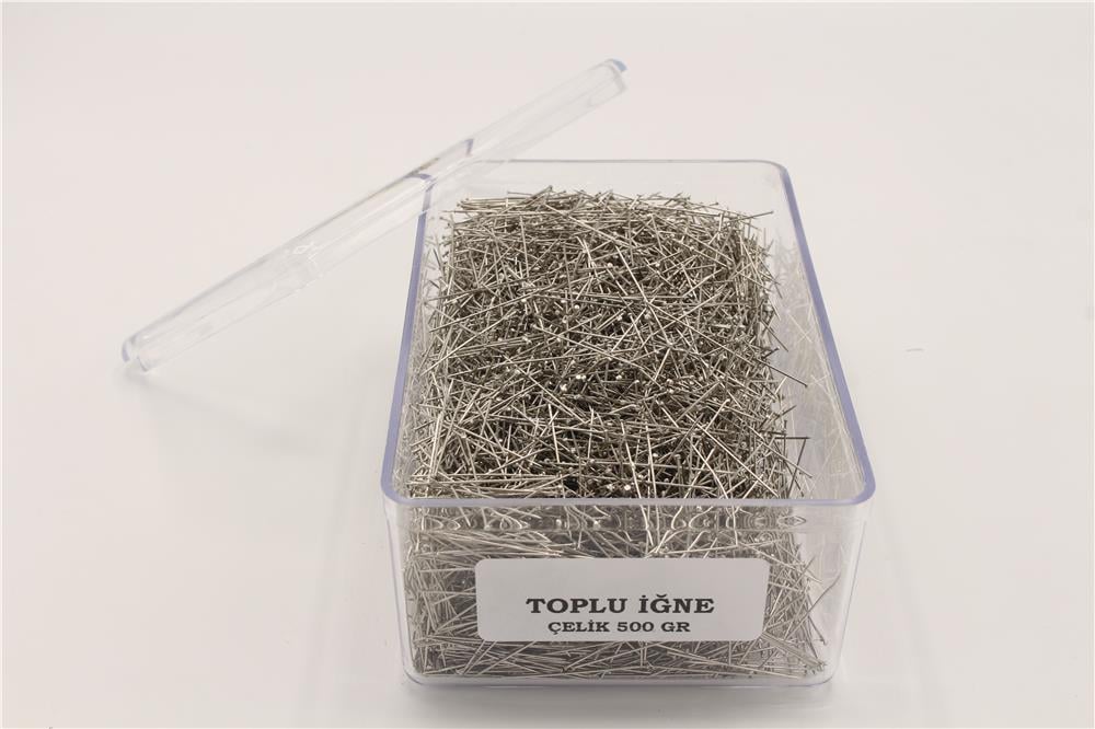 500 Gr Çelik Toplu İğne - STD Nikel