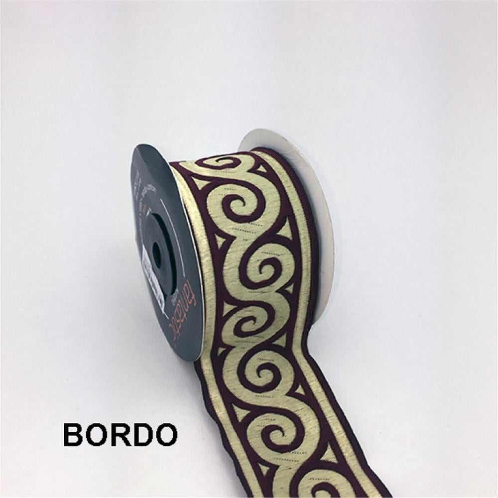 50061-Bordür - 10 mt Bordo