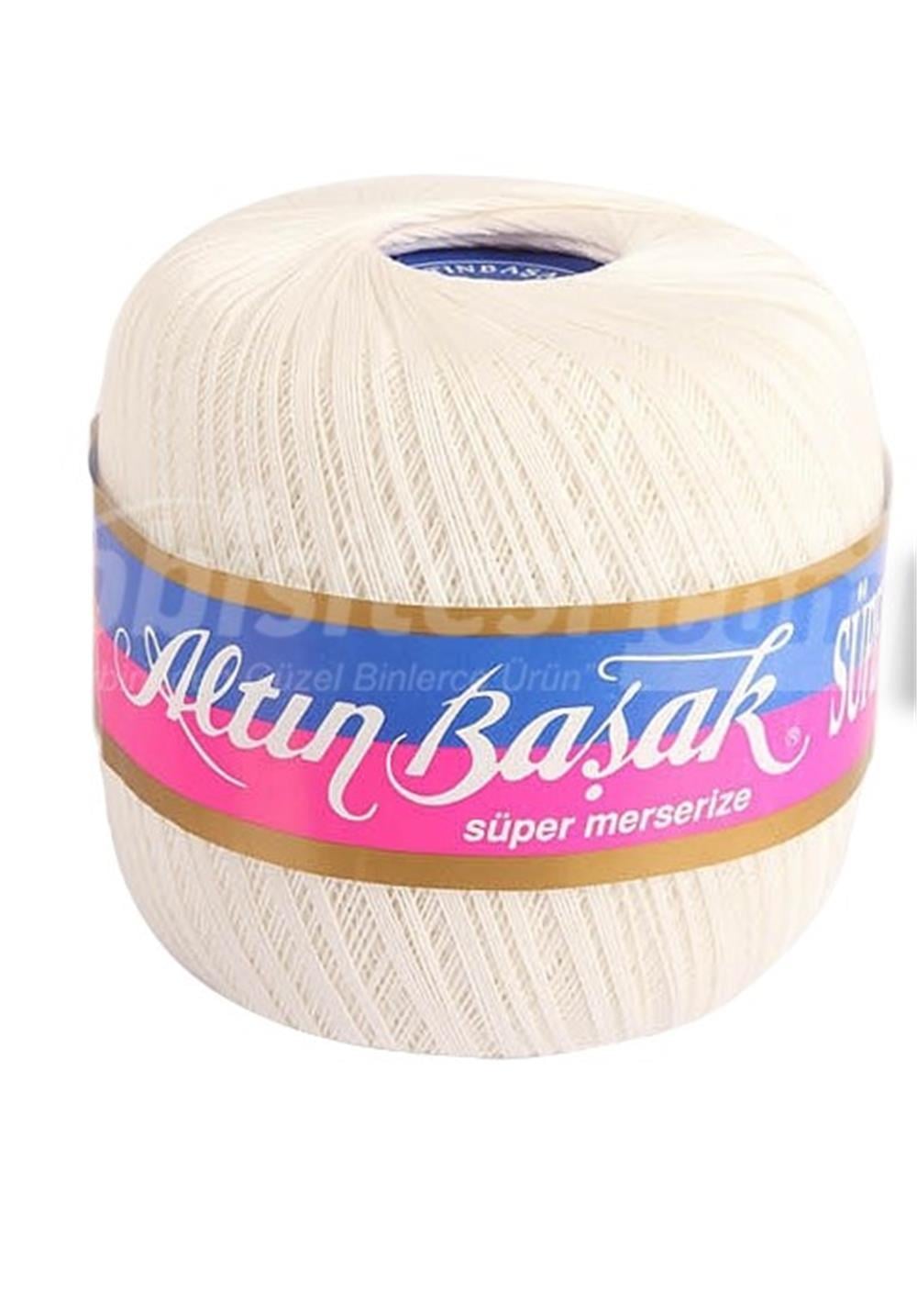 Altınbaşak Süper Dantel İpliği No:60 - Kırık Beyaz
