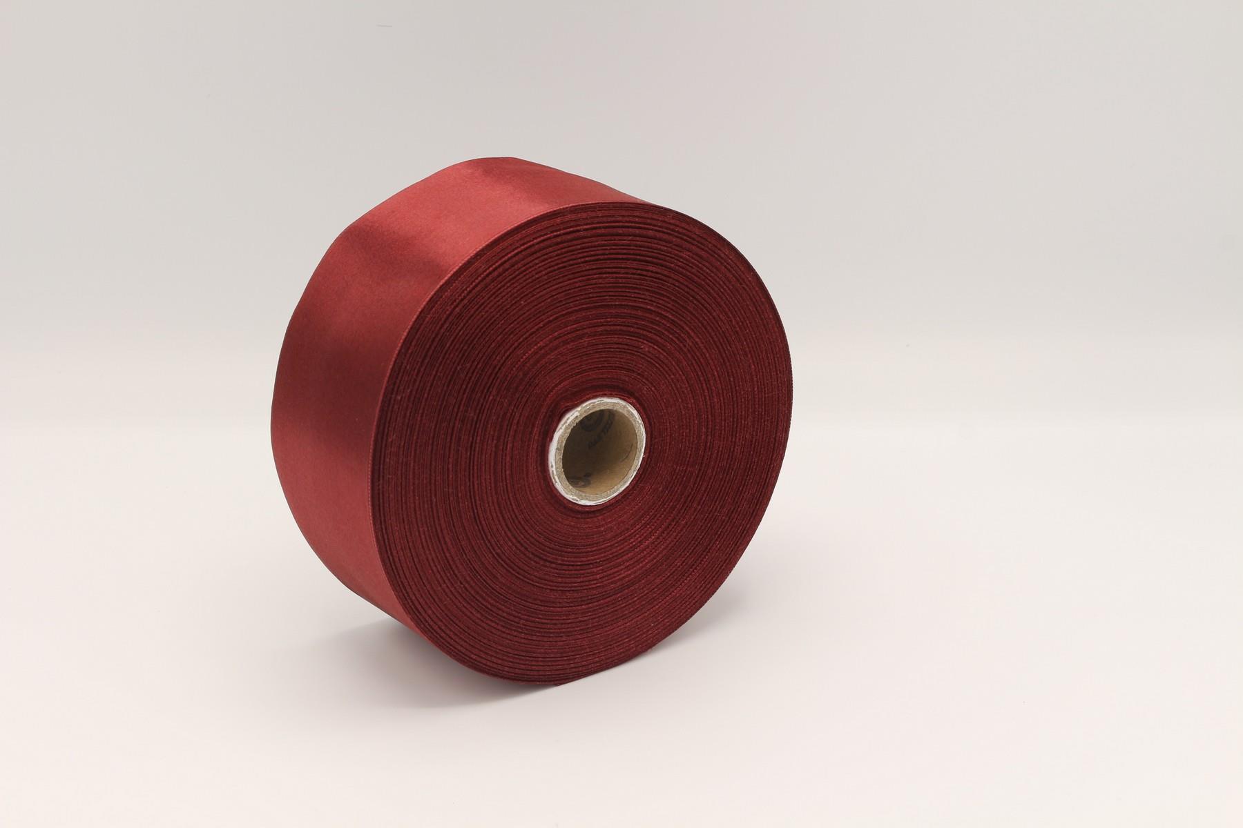 Gül Saten Kurdele Bordo