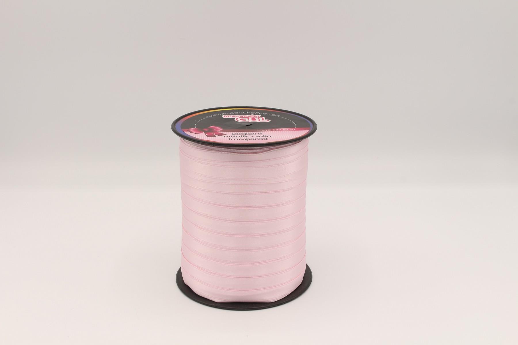 Gül Saten Kurdele Pembe