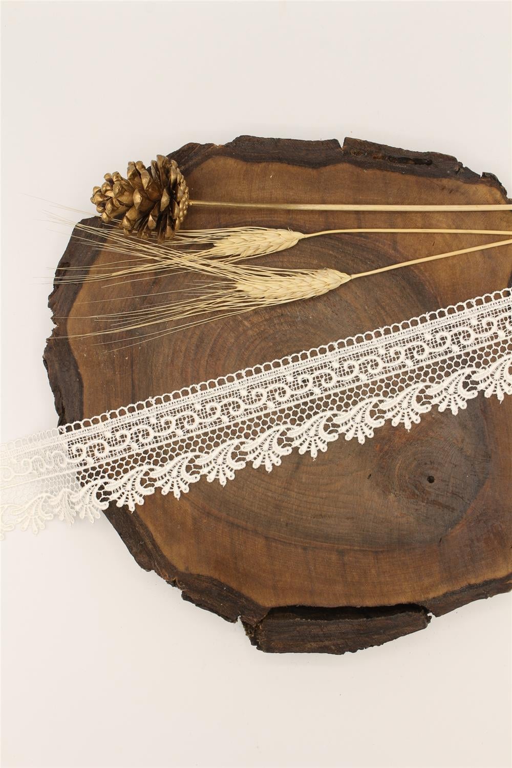 Güpür 3219 - 9 Mt Krem 