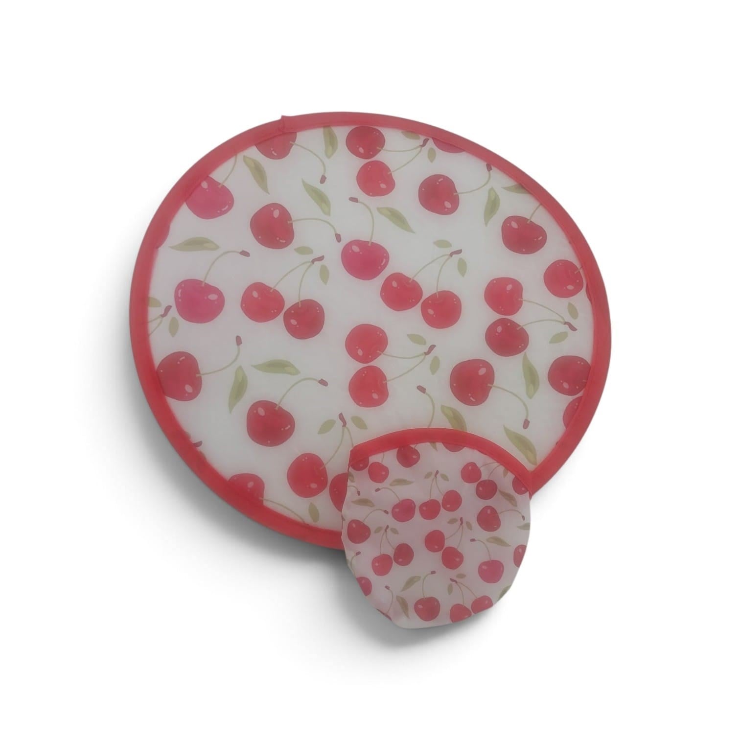 KATLANABİLİR YUVARLAK YELPAZE KİRAZ 25*25 CM