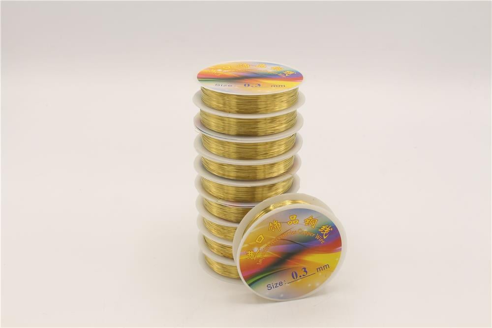 Misina Tel - 0.3 mm Altın