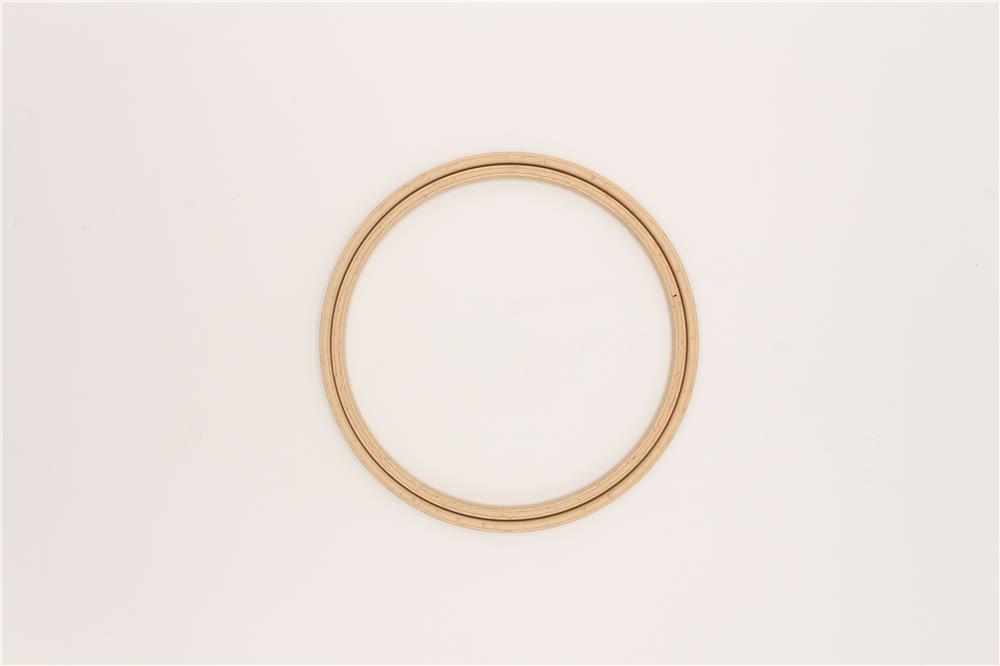 Nurge Ahşap Düz Nakış Kasnak No:3 - 8 mm Açık Kahverengi