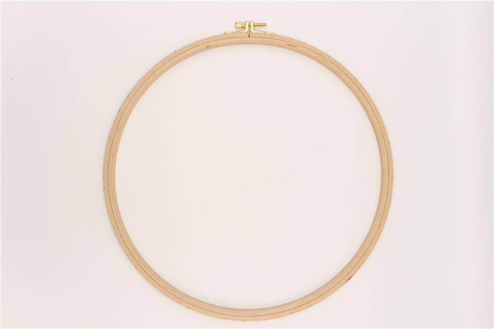 Nurge Ahşap Vidalı Nakış Kasnak No:7 - 8 mm Açık Kahverengi