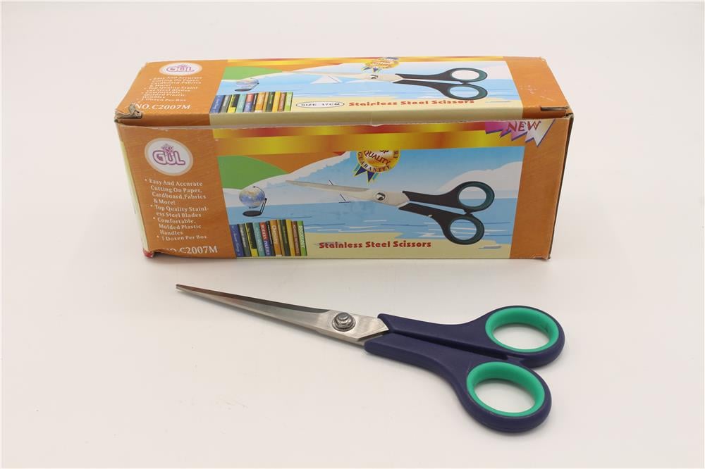 Plastik Saplı Makas C-2007 - Yeşil