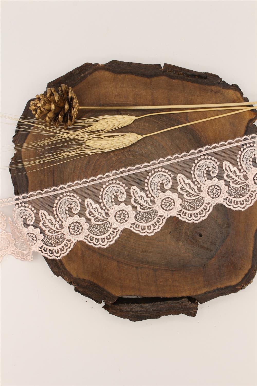 Tül Güpür 70115 - 9 Mt Pudra