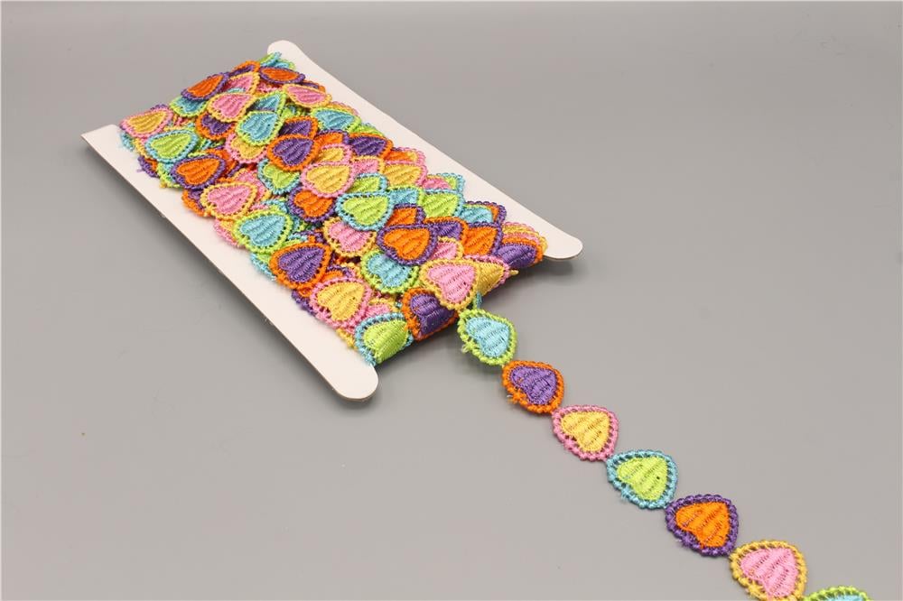 10277-Etnik Şerit - 9 mt Çok Renkli