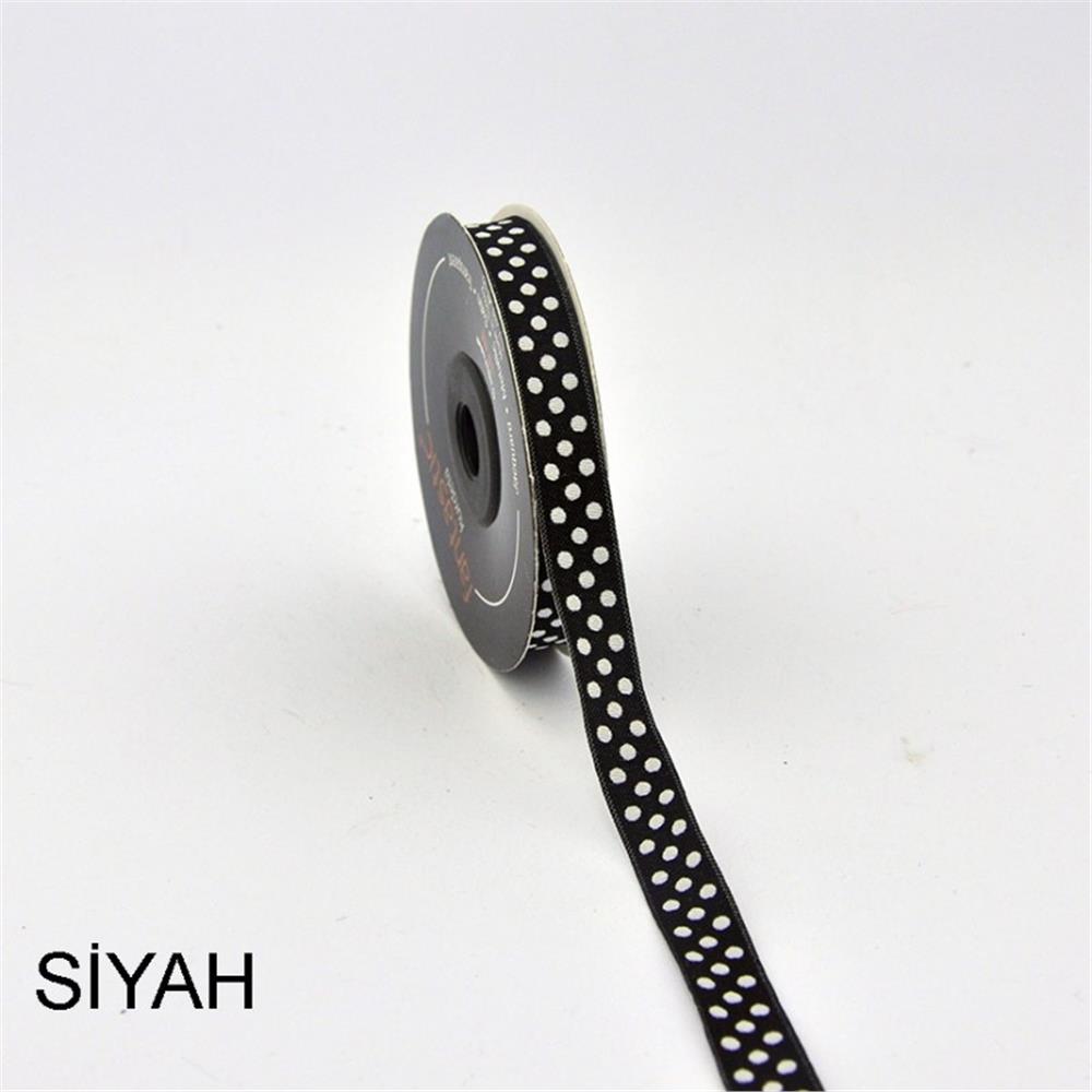 12750-Bordür - 10 mt Siyah