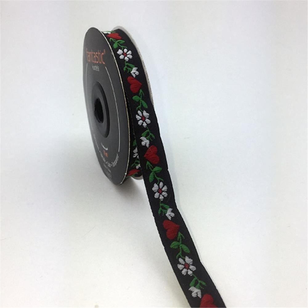 12980-Bordür - 10 mt Siyah