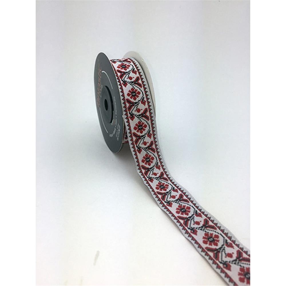 25988-Bordür - 10 mt Kırmızı