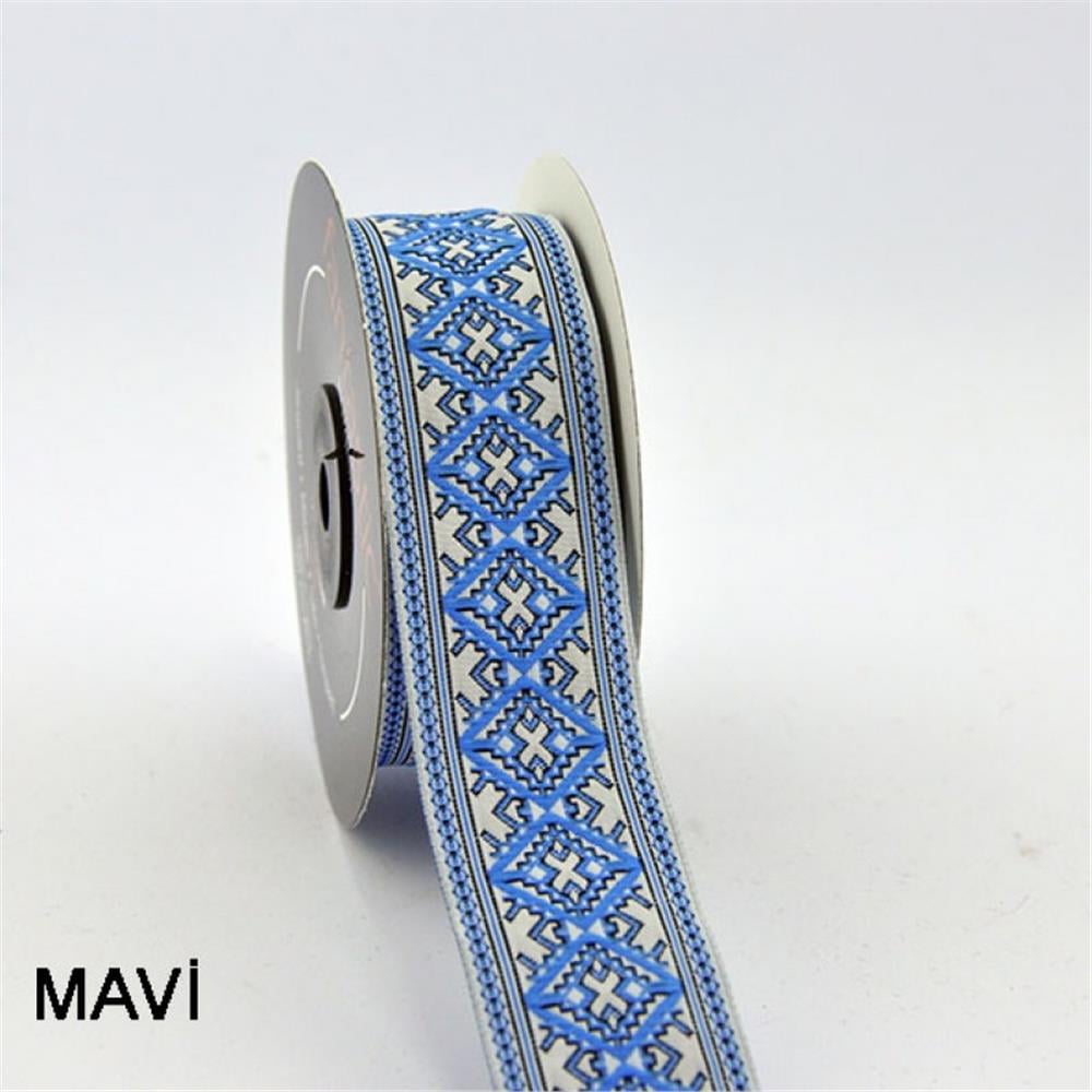 35984-Bordür - 10 mt Mavi