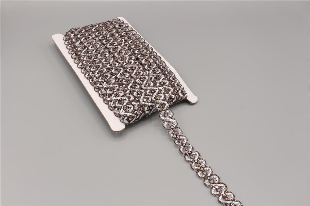 4405-Pullu Şerit - 20 mt Kahverengi