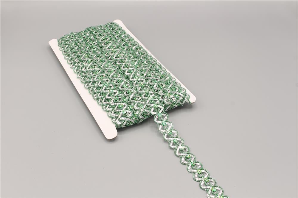 4405-Pullu Şerit - 20 mt Yeşil