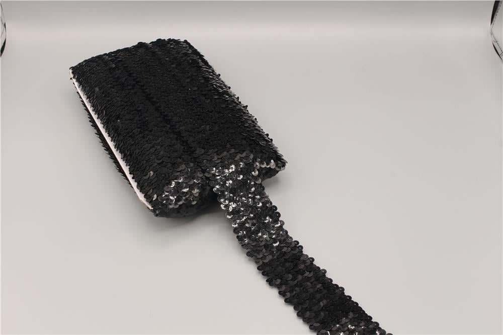 5 Sıra Pul Şerit - 12 mt Siyah