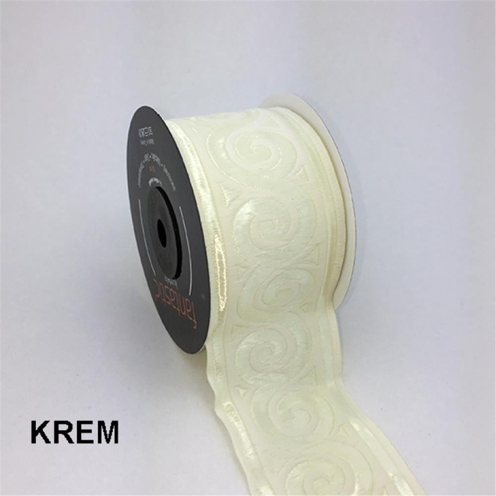 50061-Bordür - 10 mt Krem