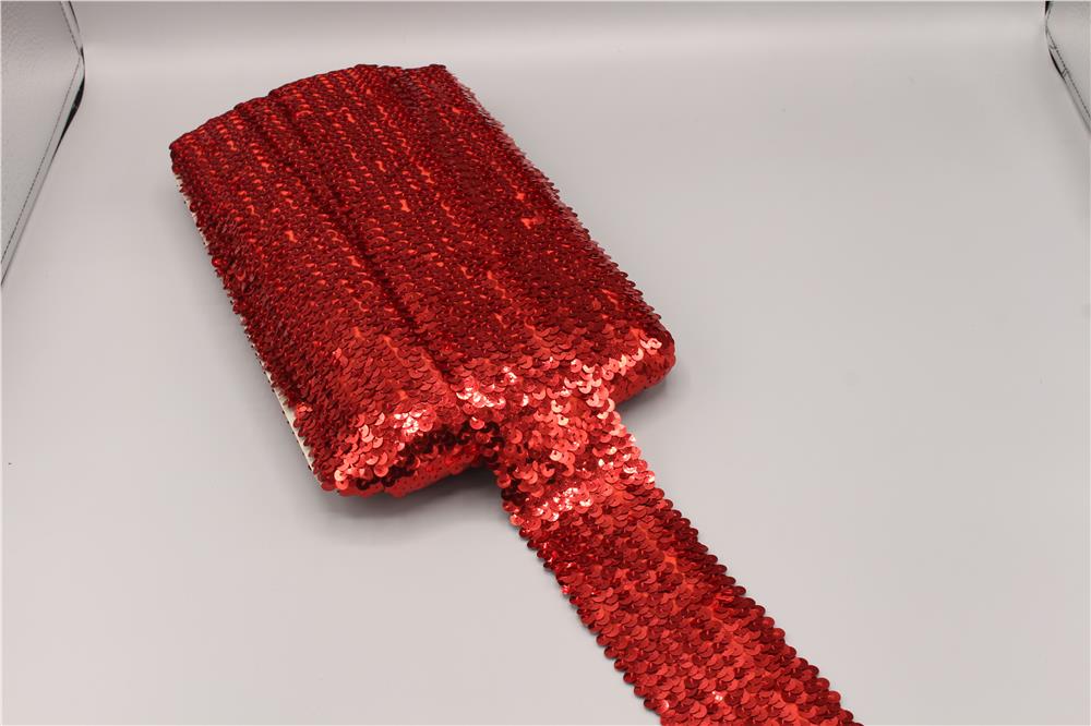 7 Sıra Pul Şerit - 12 mt Kırmızı