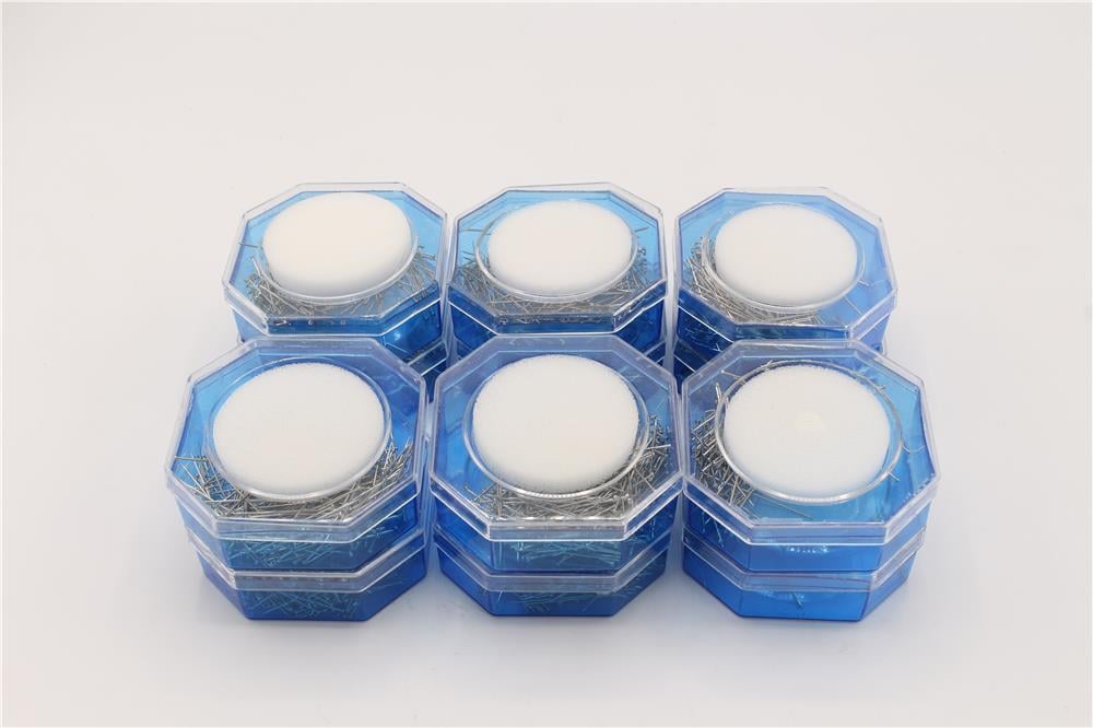 Altıgen Kutulu Çelik Toplu İğne - Nikel