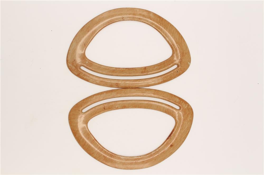 Bambu Çanta Sapları Ay Model - STD Kahverengi