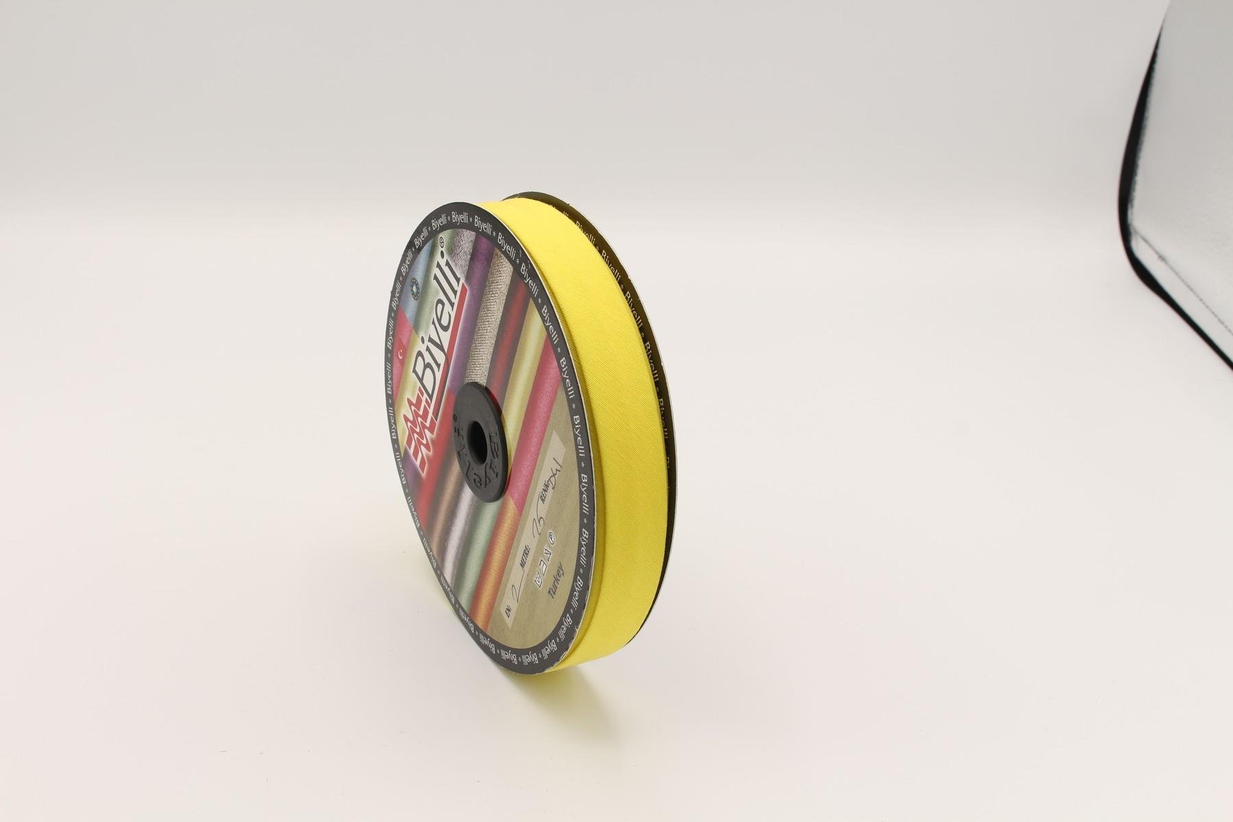 Biyelli Koton Biye Canlı sarı