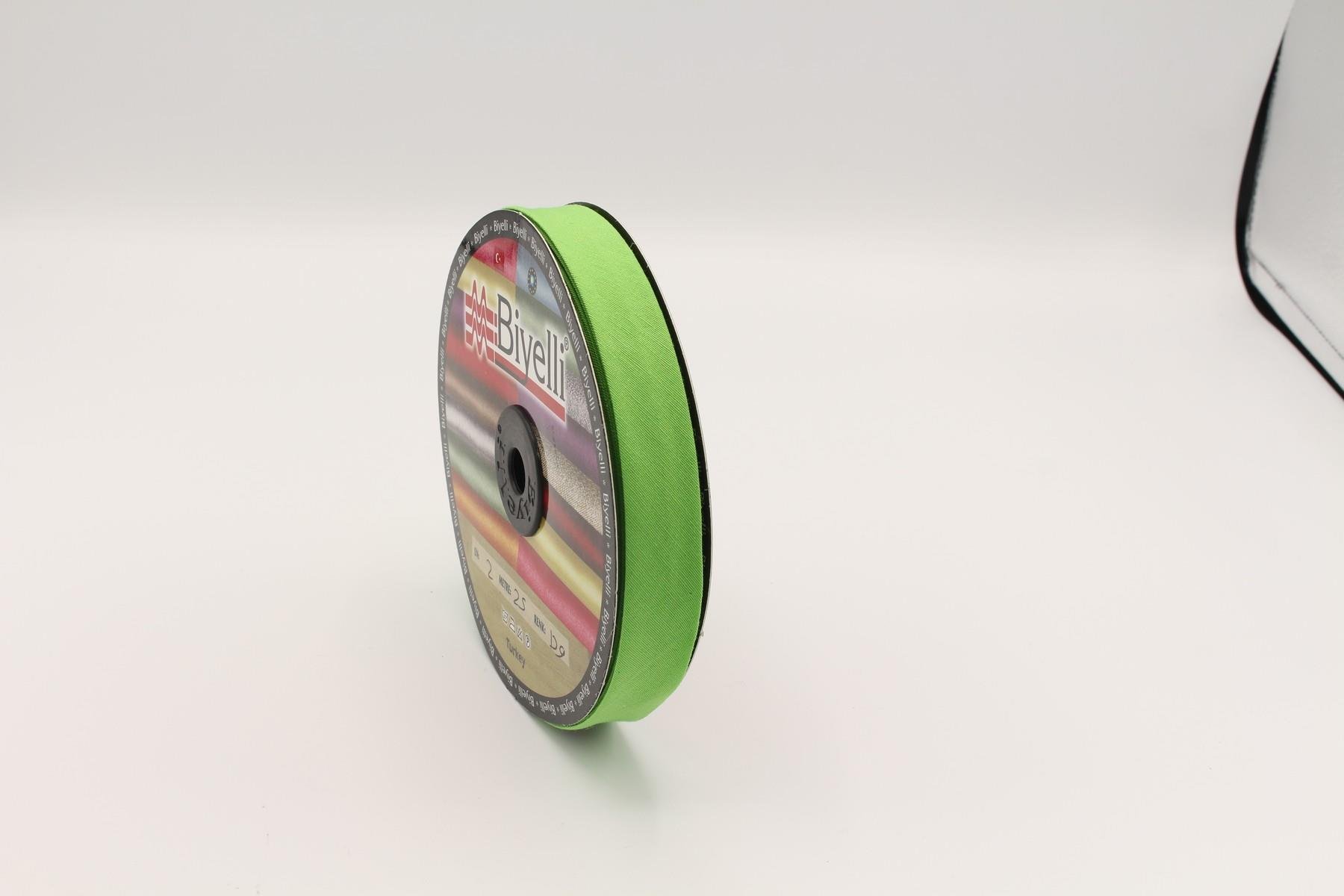 Biyelli Koton Biye Çimen yeşili