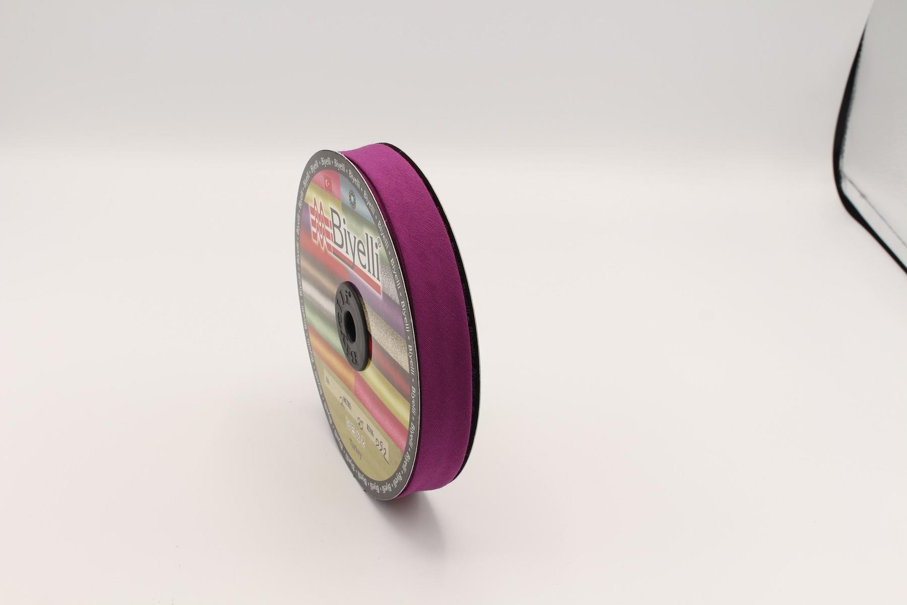 Biyelli Koton Biye Patlıcan mor