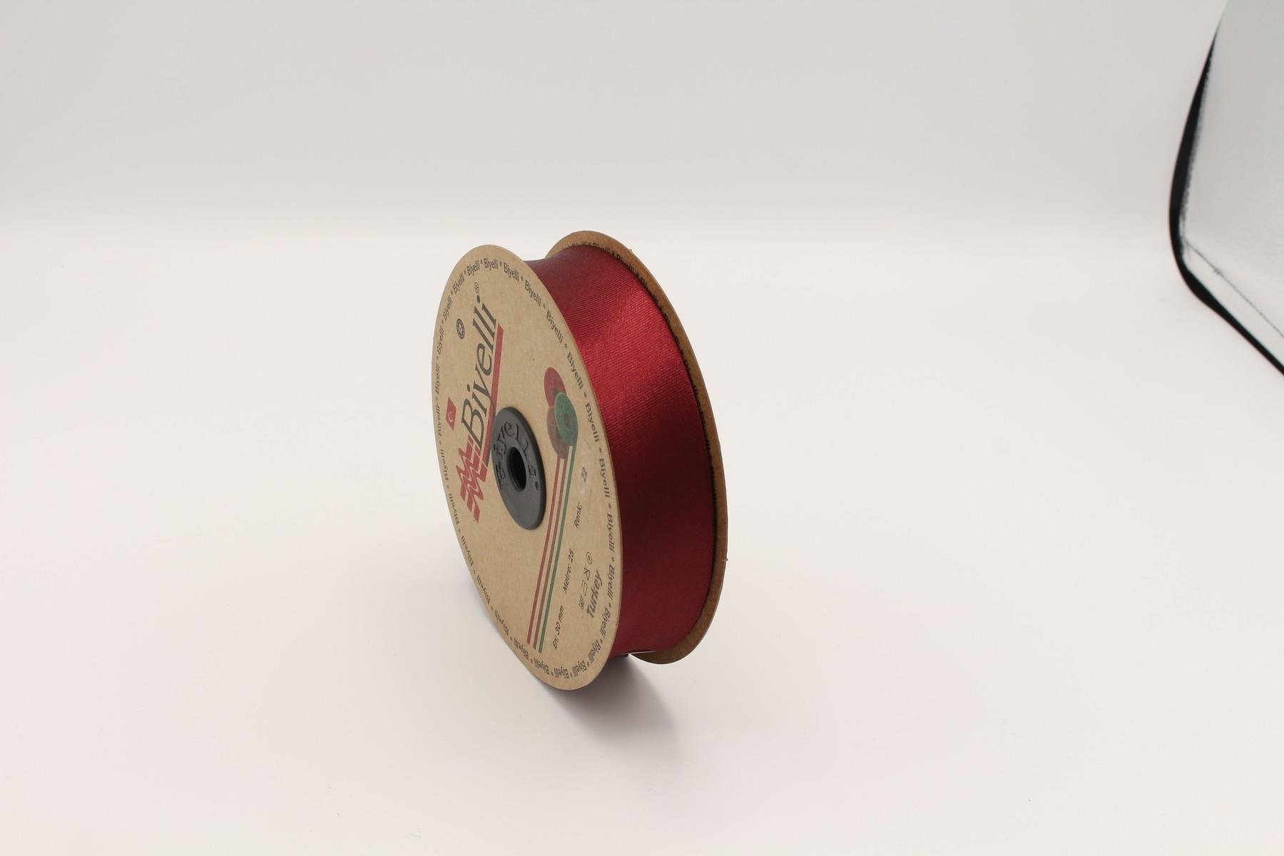 Biyelli Saten Biye Bordo