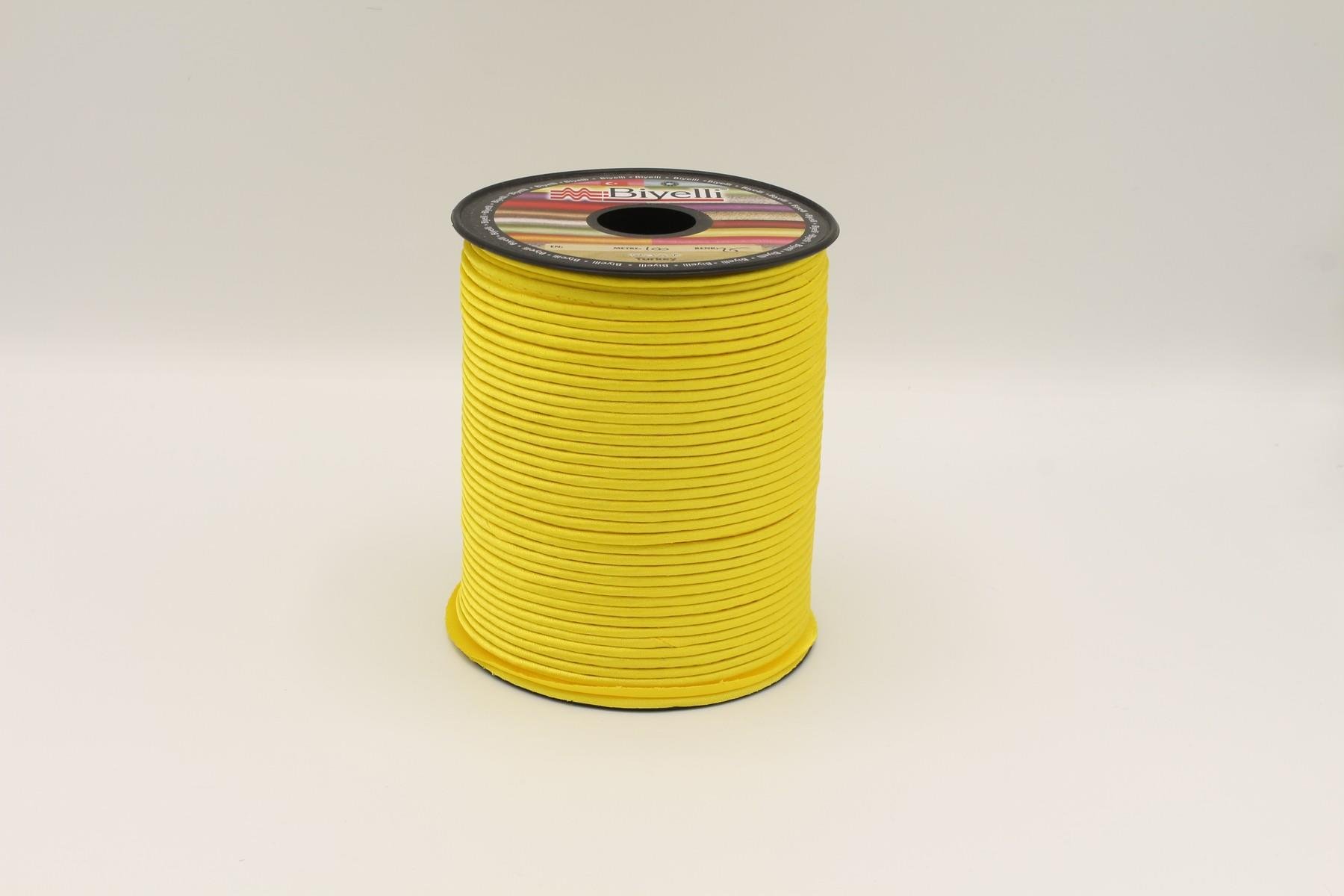 Biyelli Saten İpli Biye Sarı