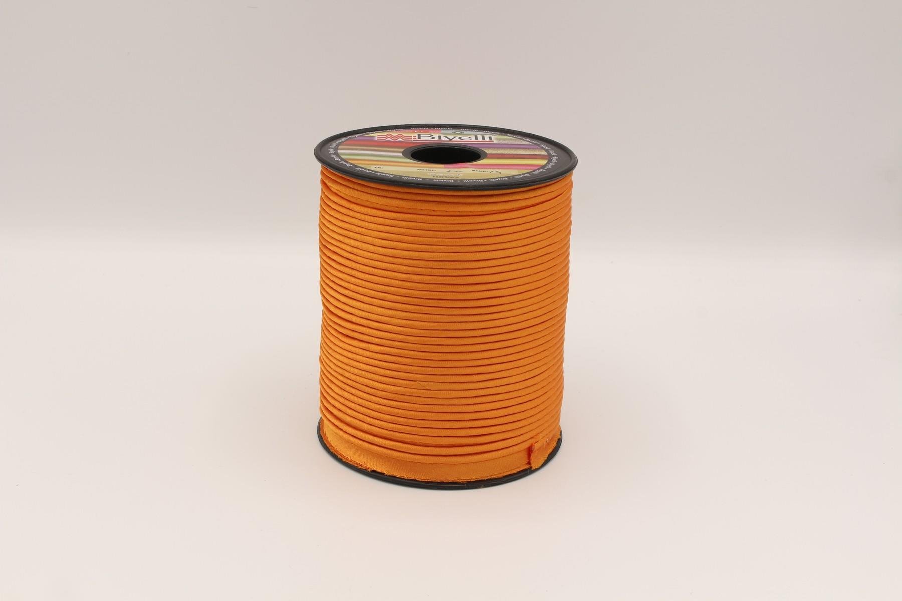 Biyelli Saten İpli Biye Turuncu