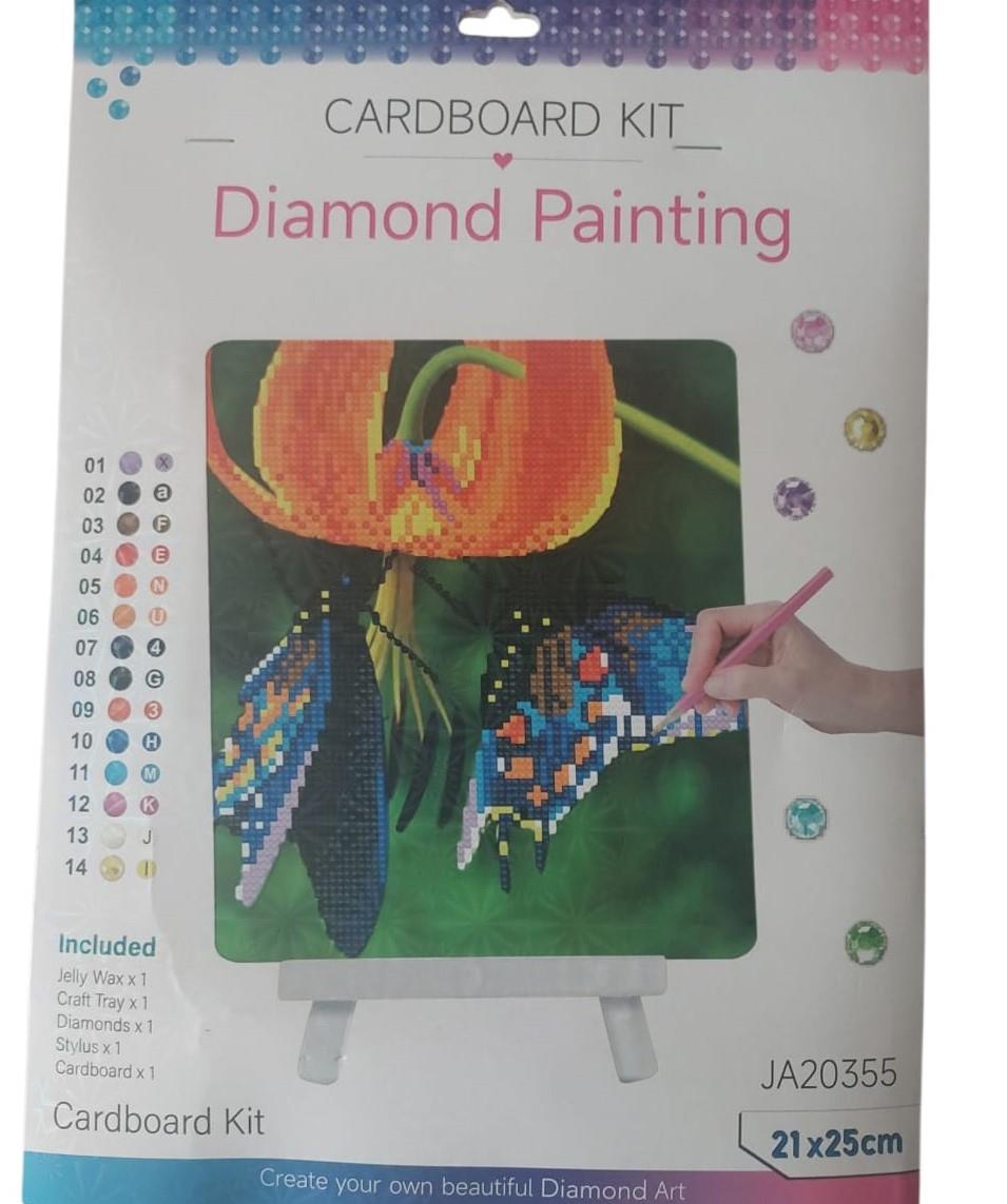 Boncuklu Goblen Diamond-painting-21x25-KELEBEKLER