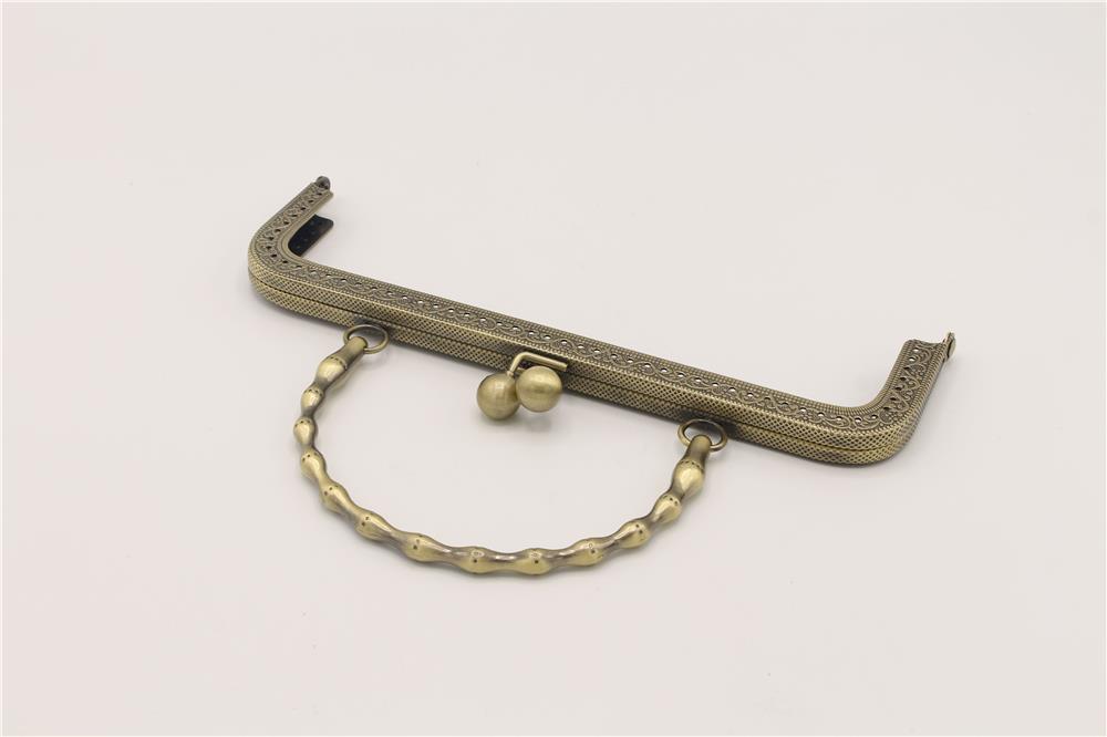 Çanta Klips Saplı - 20 cm Bronz