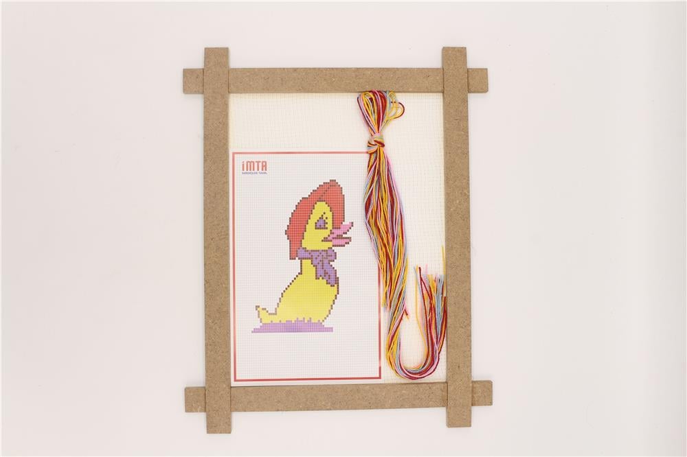 Çerçeveli Pano Goblen - STD Renkli