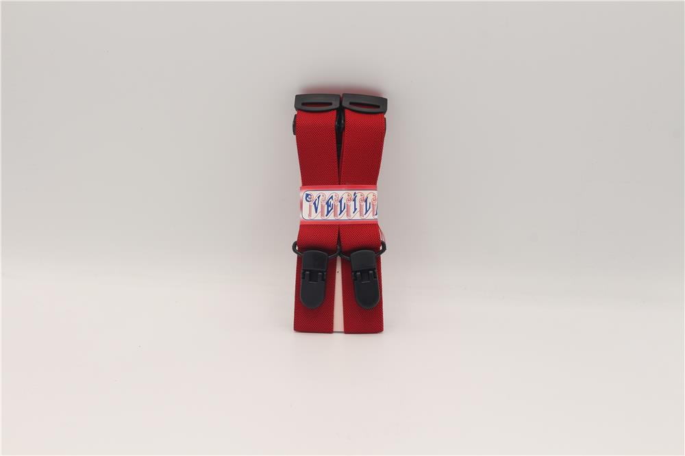 Çocuk Pantolon Askı Çoçuklar İçin Askı - Kırmızı