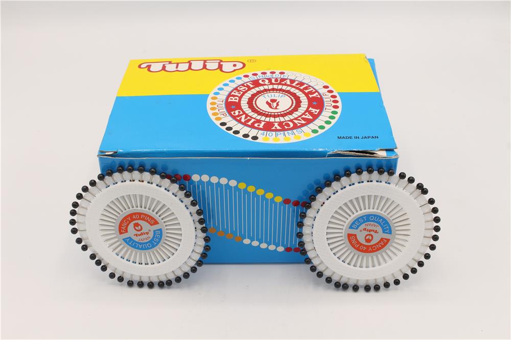 Disk İğne Tulip - Siyah