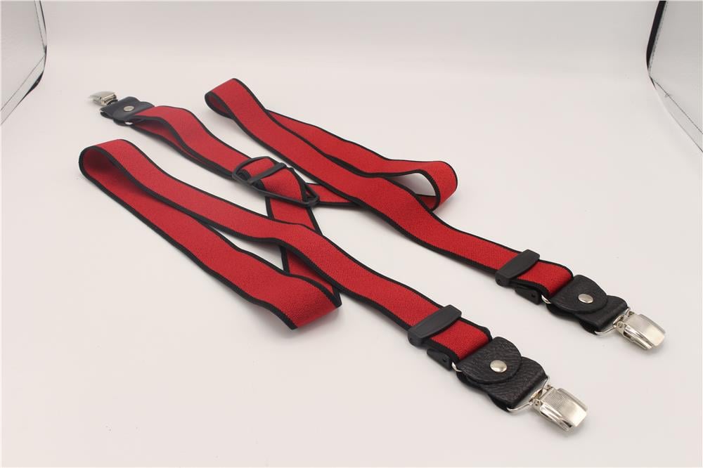 Erkek Pantolon Askı Yetişkinler İçin Askı - Kırmızı