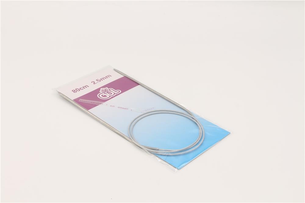 Gül Çelik Misinalı Şiş No 2.5 - STD Gri