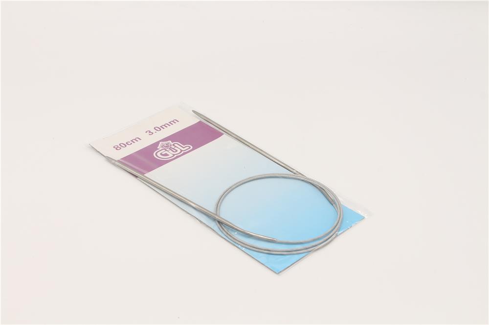 Gül Çelik Misinalı Şiş No 3 - STD Gri