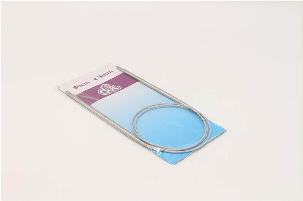 Gül Çelik Misinalı Şiş No 4.5 - STD Gri