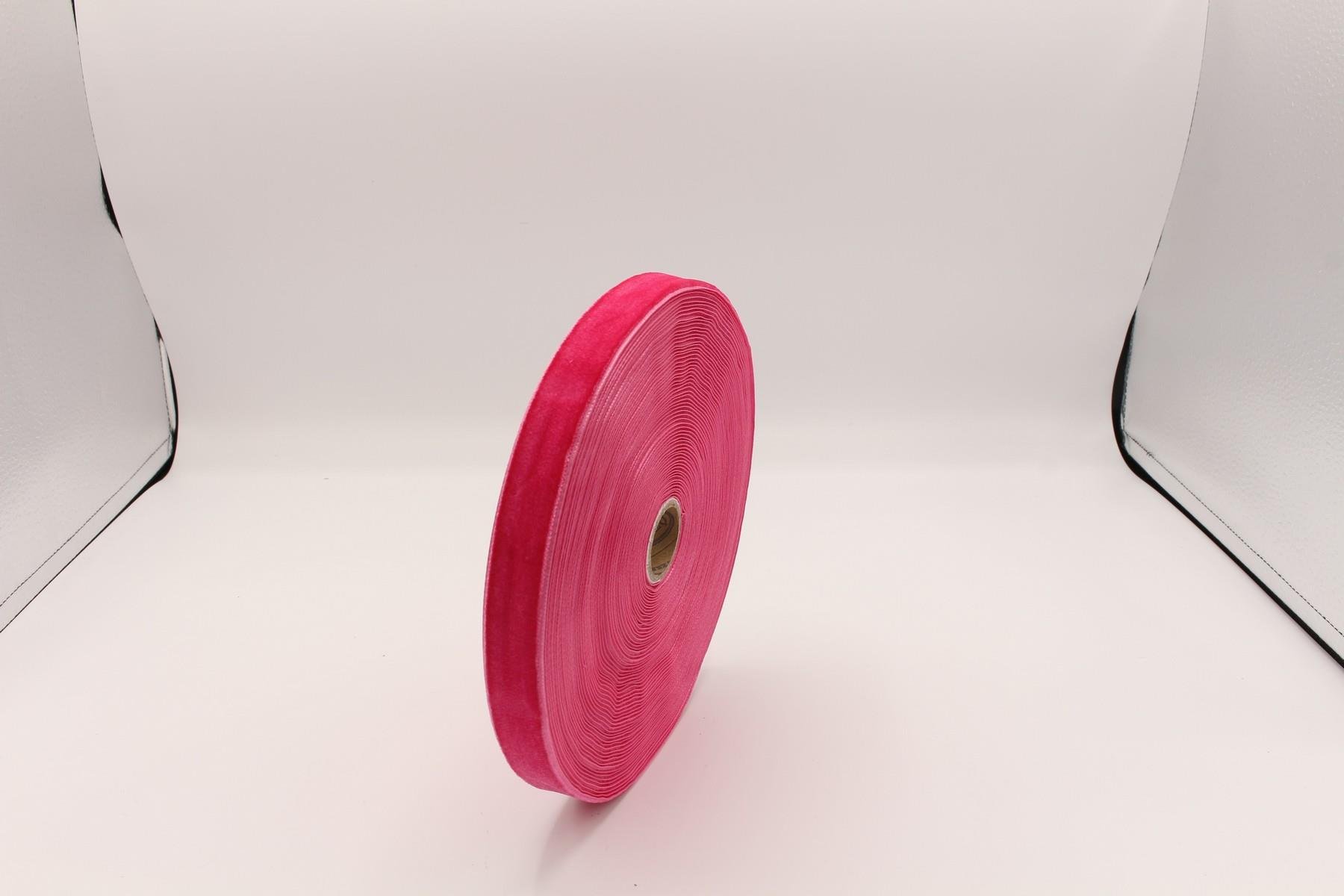 Gül Kadife Kurdele Fuşya